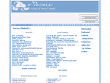Tablet Screenshot of e-versuri.ro
